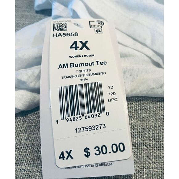 Core 10 by Reebok Women's Plus Size Asymmetrical Tee - Picture 6 of 6